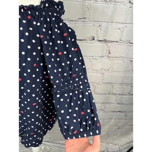 EUC Crown & Ivy Polka Dots Top - Picture 2 of 4